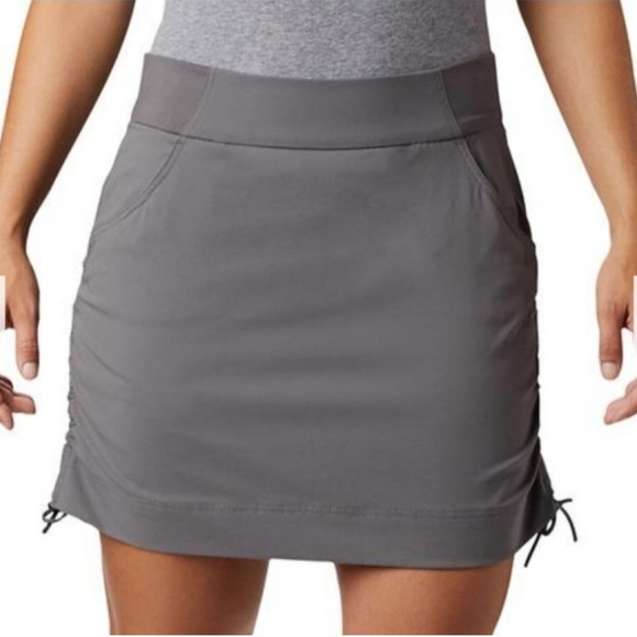 Columbia casual grey skort mini skirt, women's 2X - Picture 1 of 11